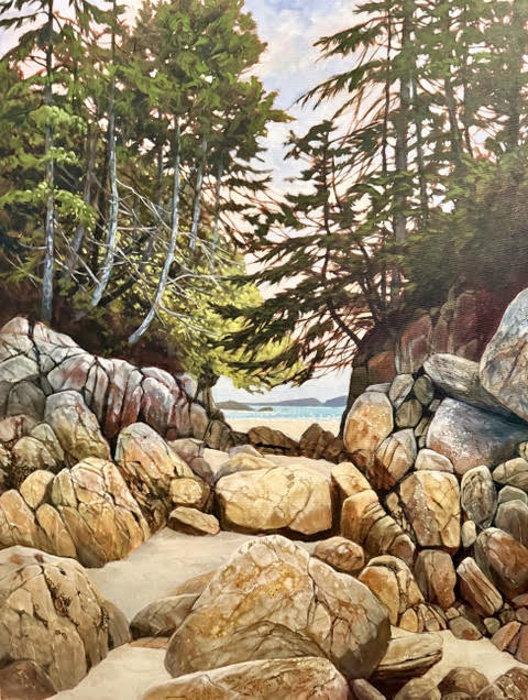 Janice Robertson artwork 'Janice Robertson - The Way Through' at White Rock Gallery