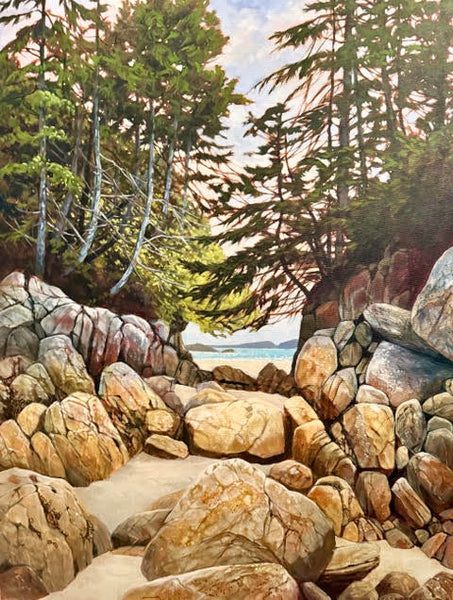 Janice Robertson artwork 'Janice Robertson - The Way Through' at White Rock Gallery