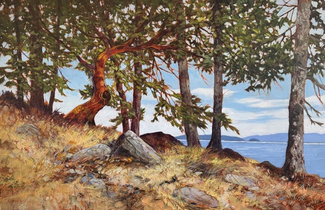 Janice Robertson artwork 'Janice Robertson - Holding Court' at White Rock Gallery