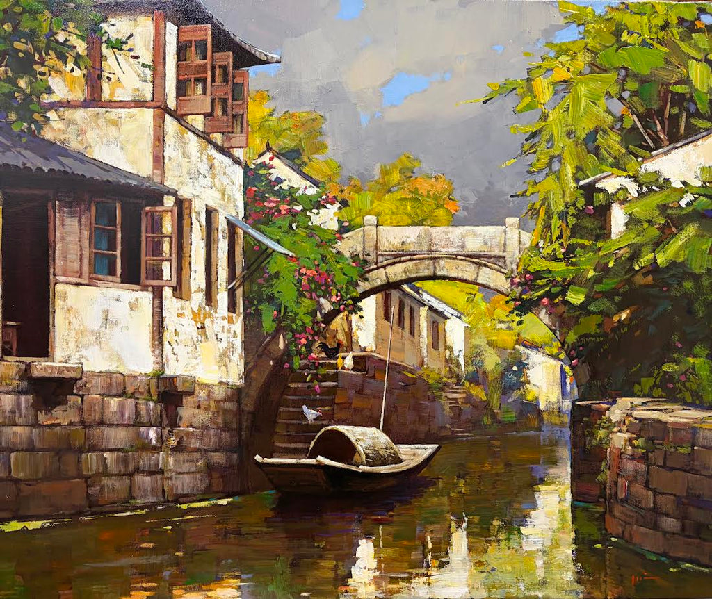 Min Ma artwork 'Min Ma - Warm Summer Day' at White Rock Gallery