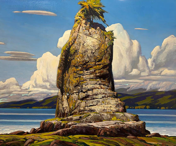 Min Ma artwork 'Min Ma - Still Standing (Stanley Park)' at White Rock Gallery