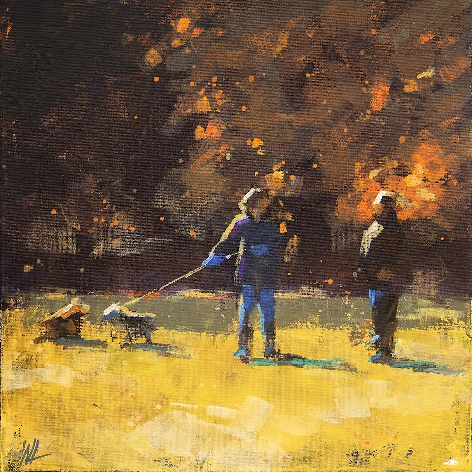 William Liao artwork 'Willliam Liao - Autumn Talk' at White Rock Gallery