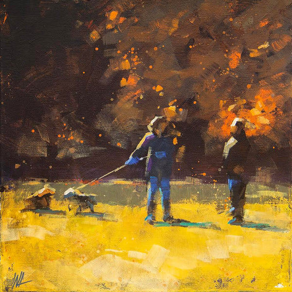 William Liao artwork 'Willliam Liao - Autumn Talk' at White Rock Gallery