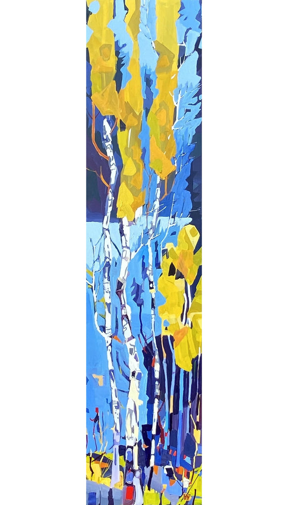 Rick Bond - "Aspens on Blue"