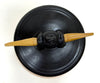Medium Flat Neck Vase with Top (GS306)