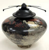 Round Vase with Black Top (GS297)