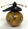 Small Round Vase with Top (GS312)