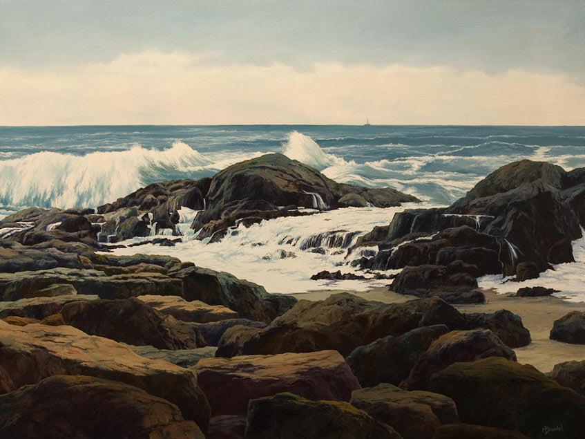 Merv Brandel artwork 'Pettinger Point' at White Rock Gallery
