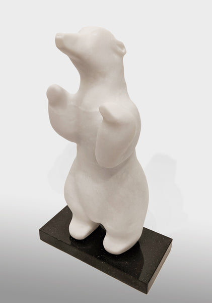 Herb Latreille artwork 'Herb Latreille - "Standing Polar Bear"' at White Rock Gallery