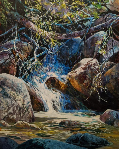 Janice Robertson artwork 'Little Thunder' at White Rock Gallery