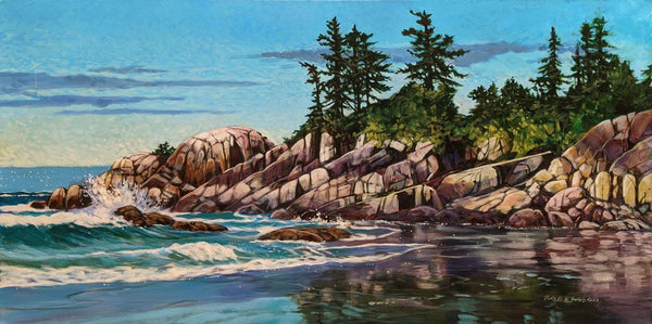 Janice Robertson artwork 'Ebb and Flow' at White Rock Gallery
