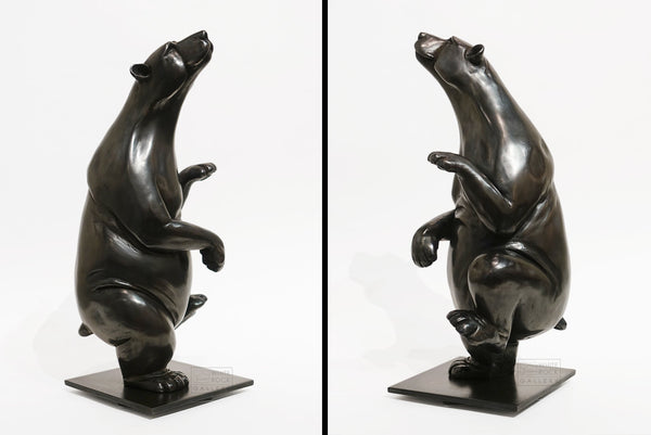 Nicola Prinsen artwork 'Fred (Dancing Bear)' at White Rock Gallery