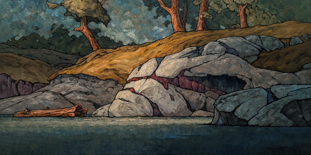 Phil Buytendorp artwork 'Granite Bluff' at White Rock Gallery