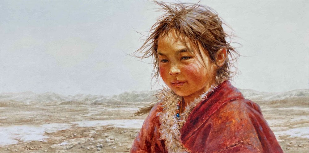 Donna Zhang artwork 'Under the Winter Sun' at White Rock Gallery