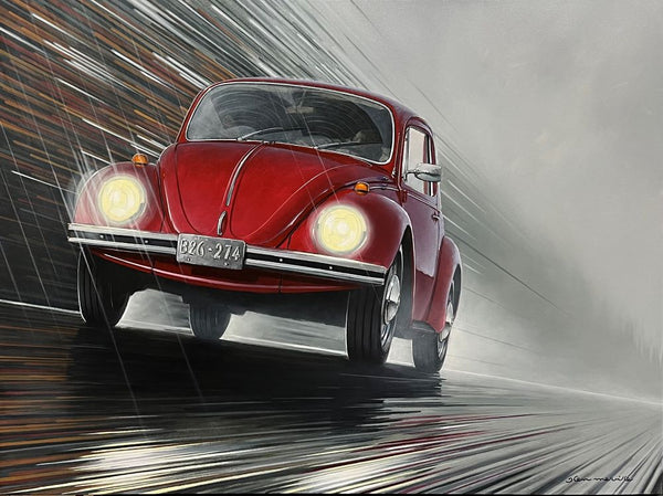 Glen Melville artwork 'Bug Spray' at White Rock Gallery