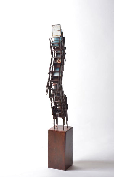 Janis Woode artwork 'Twenty-two Chairs' at White Rock Gallery