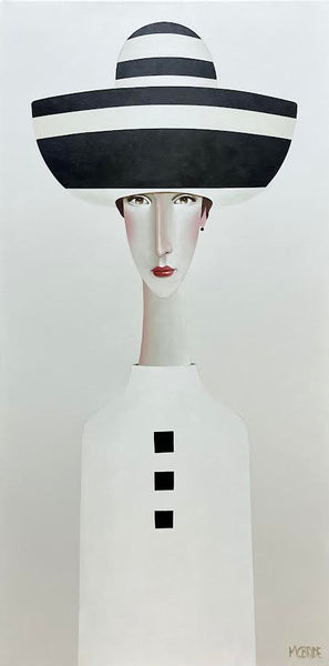 Danny McBride artwork 'Genevieve' at White Rock Gallery