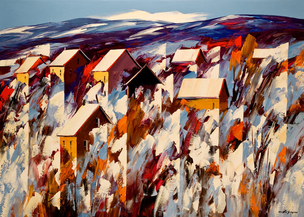 Other Artists artwork 'Christian Bergeron - "Winter Retreat"' at White Rock Gallery