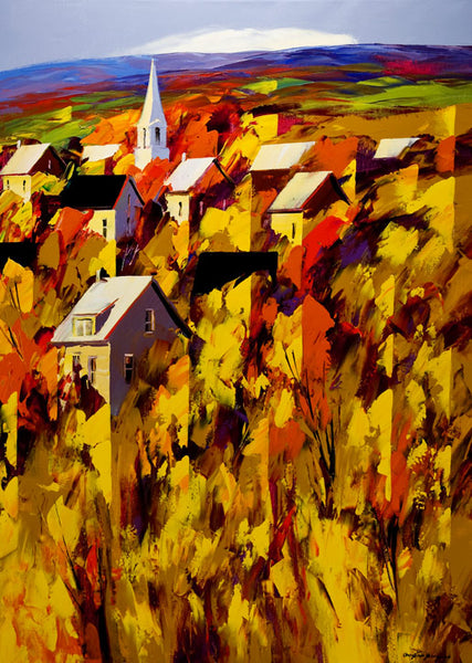 Other Artists artwork 'Christian Bergeron - "Autumn Unfolds"' at White Rock Gallery