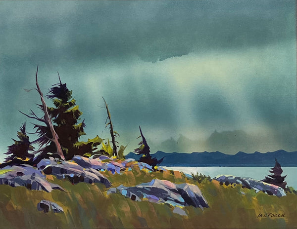 Michael O'Toole artwork 'Windswept Isle' at White Rock Gallery