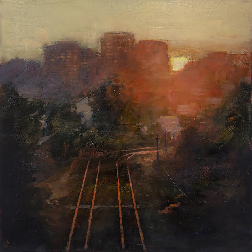 William Liao artwork 'End of the Line' at White Rock Gallery