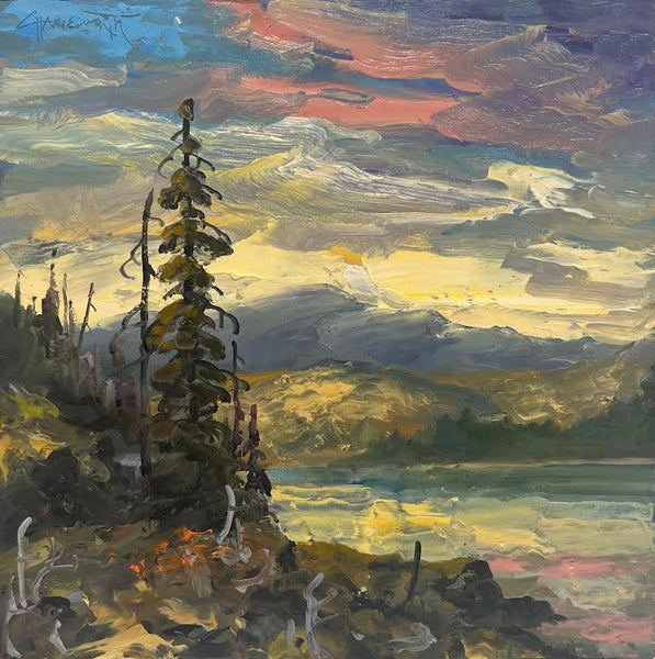 Rod Charlesworth artwork 'Osoyoos Lake' at White Rock Gallery