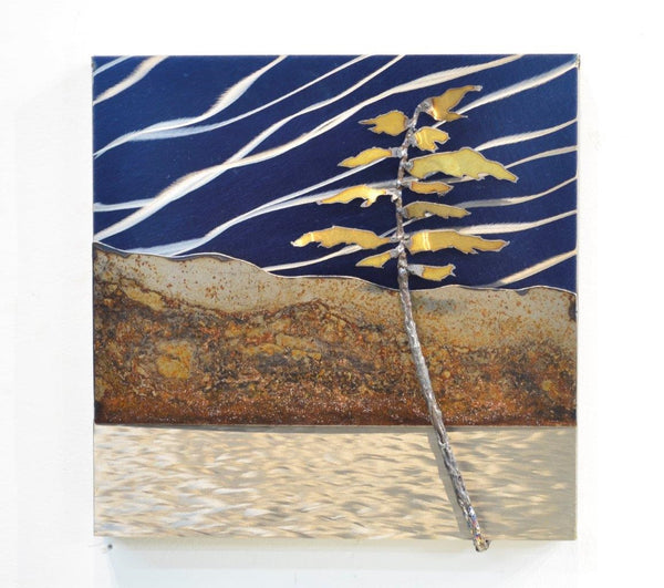 Floyd Elzinga artwork '#23-364 Golden Pine' at White Rock Gallery