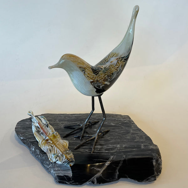Leslie Rowe-Israelson artwork 'Shore Bird (female)' at White Rock Gallery