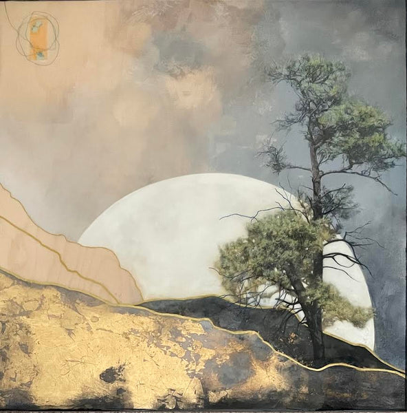 Nikol Haskova artwork 'Nikol Haskova - "Blooming sky"' at White Rock Gallery