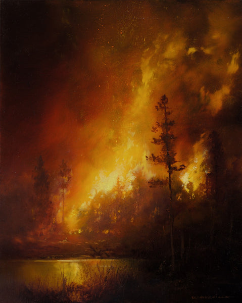 Renato Muccillo artwork 'Renato Muccillo - "Inferno"' at White Rock Gallery