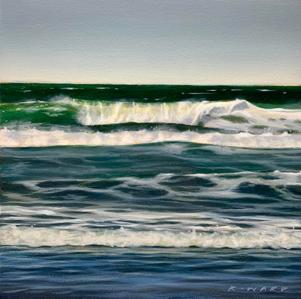 Ray Ward artwork 'Coastal Cadence' at White Rock Gallery