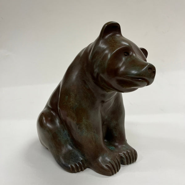 Cathryn Jenkins artwork 'Curious Cub' at White Rock Gallery